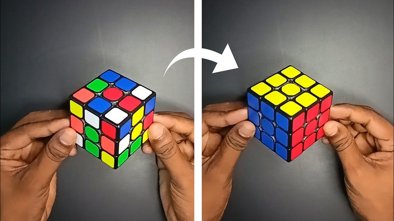 Como hacer un cubo de rubik 3x3 rapido