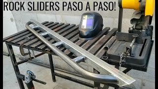 Cómo fabricar un set de ROCK SLIDERS (Parte 1) / How to build a set of Rock Sliders (Part 1)