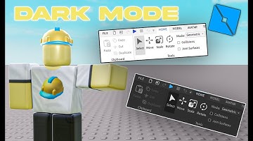 How to TURN ON Dark Mode in Roblox Studio (2023)