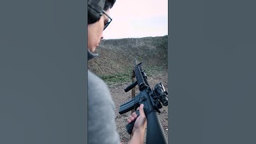 The WEIGHT of the M16A4 makes the RECOIL very light!  #shorts #m16a4 #m4a1 #ar15