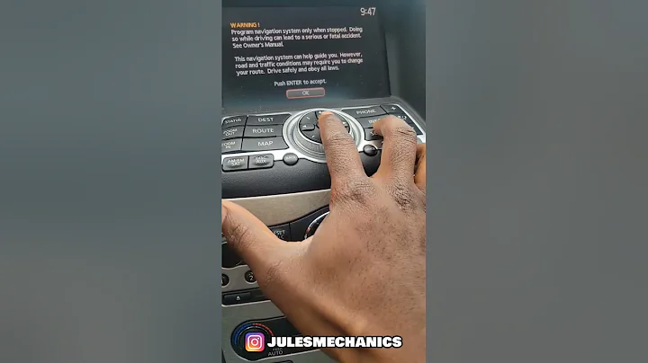 Unlock hidden feature: Reverse screen on car