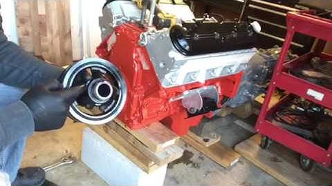 1980 K5 LS Swap Harmonic Balancer install video
