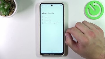 How to Enable/Disable Vibrations for Calls on Nokia X10 - Adjust Call Settings