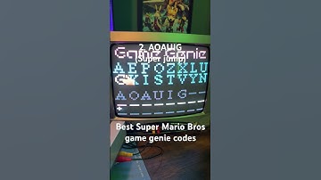 The Best Super Mario Bros game genie codes #gaming #nintendo #mario #gamegenie