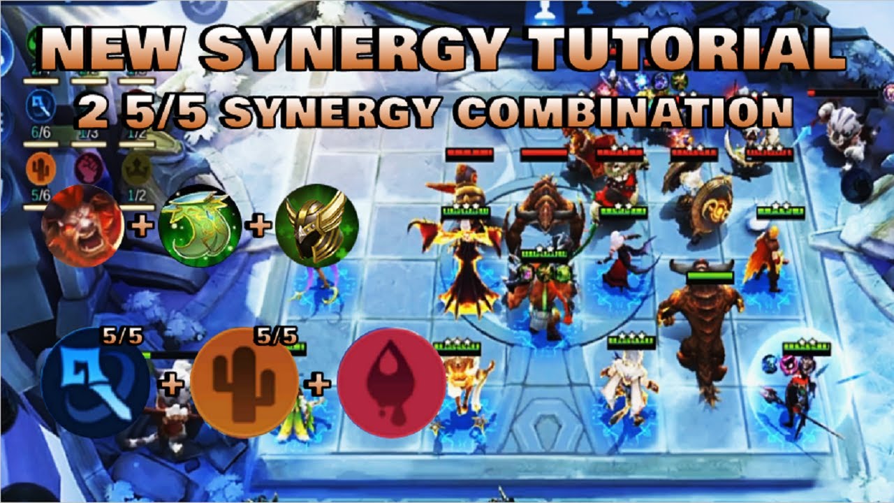 NEW SYNERGY TUTORIAL - TOP GLOBAL MAGIC CHESS PLAYER ...