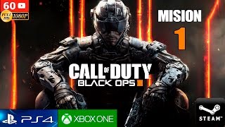 Call of Duty Black Ops 3 Mision 1 en Español Gameplay PC 1080p 60fps | Modo Campaña PS4 XboxOne