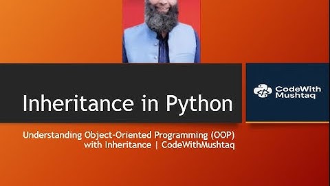 Inheritance In Python