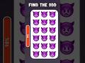 FIND THE ODD EMOJI OUT😂155 | EMOJI QUIZES #howgoodareyoureyes #emojichallenge #puzzlegame #quiz