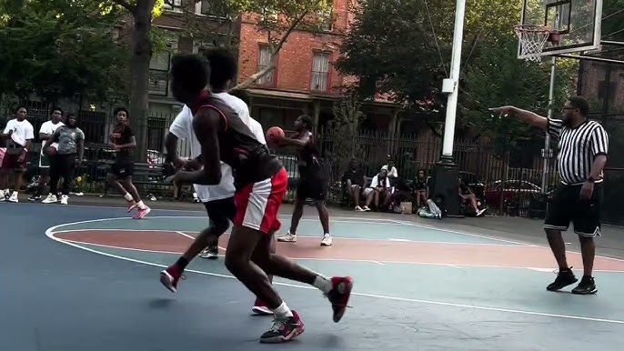 The Legend: White Chocolate killing it at Rucker Park! #shorts