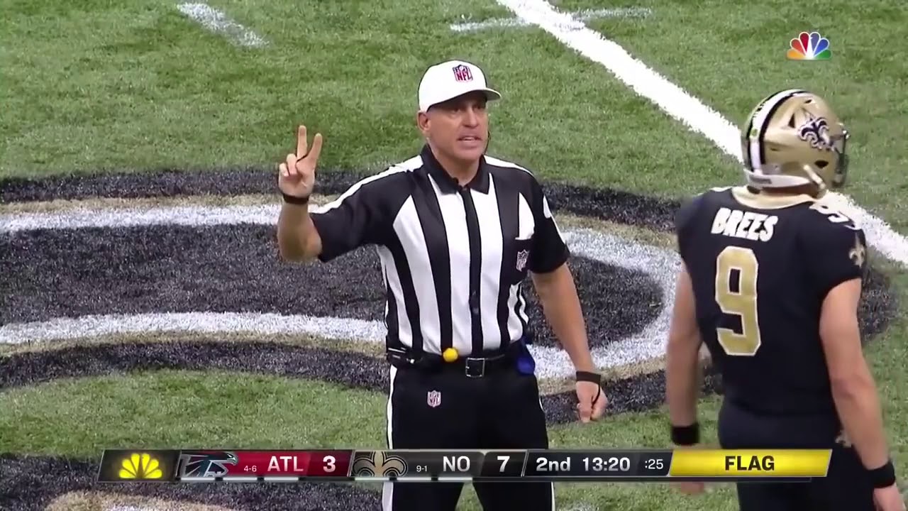 NFL 2018 19   Week 12     Falcons vs Saints
