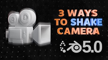 Camera Shake with Geometry Attribute Constraint and Geometry Nodes in Blender 5.0