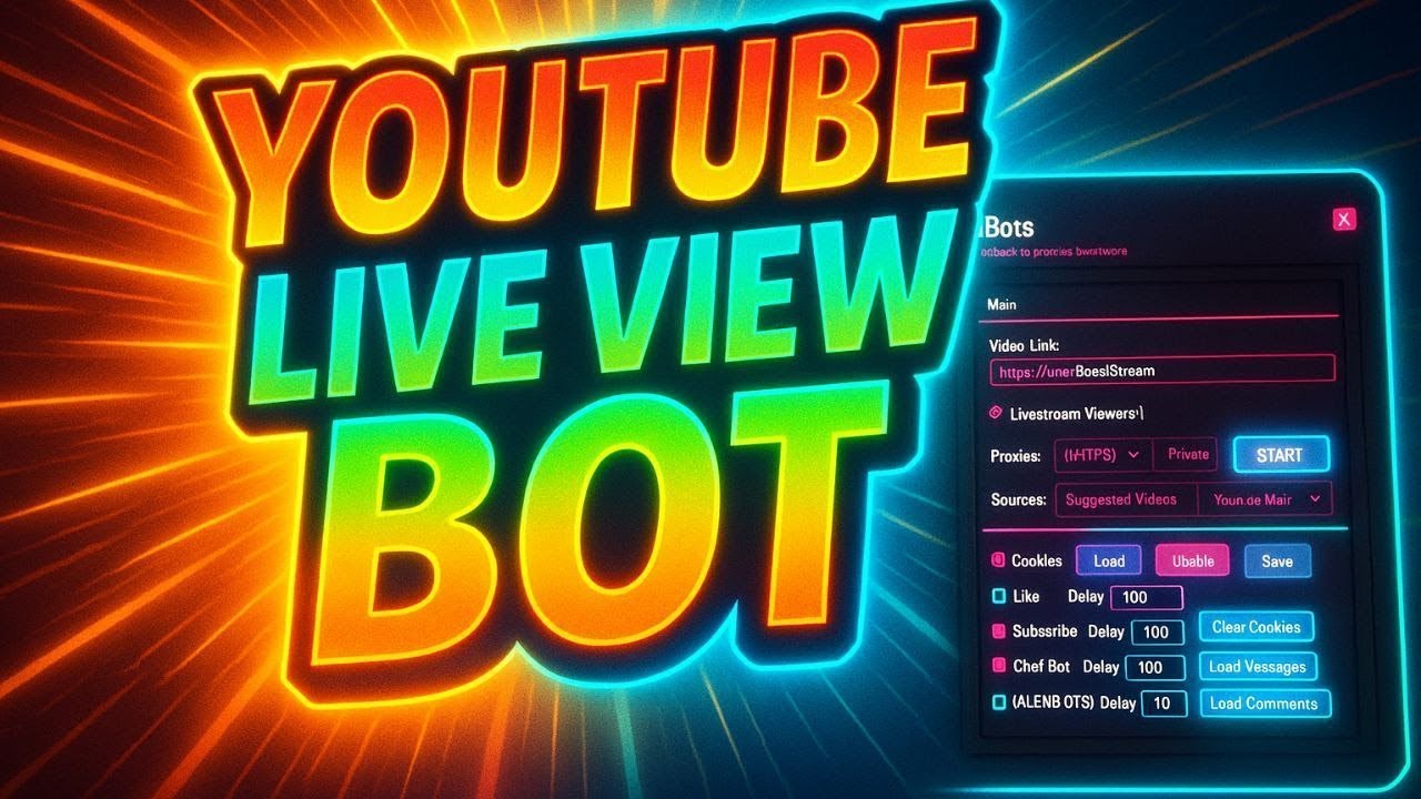 YOUTUBE VIEWERS BOT for LIVESTREAMS | YOUTUBE VIEW BOT