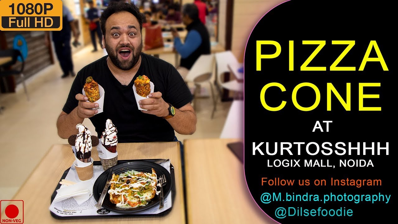 Naye Zamaane Ka Pizza At Kurtosshhh, Logix City Center, Noida | Karan Dua | Dilsefoodie Official