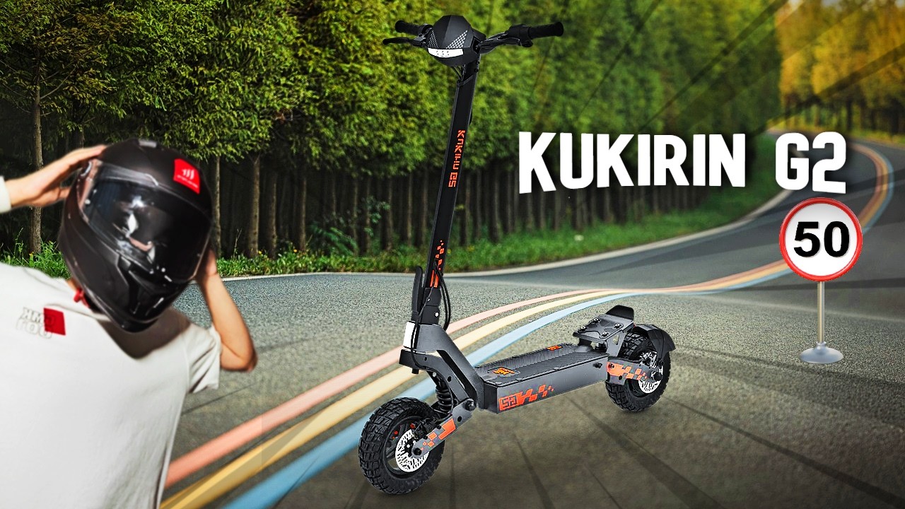 Ma première Trotinette Electrique : KUKIRIN G2