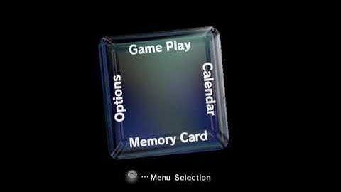 Nintendo Gamecube Menu (Dolphin Emulator)