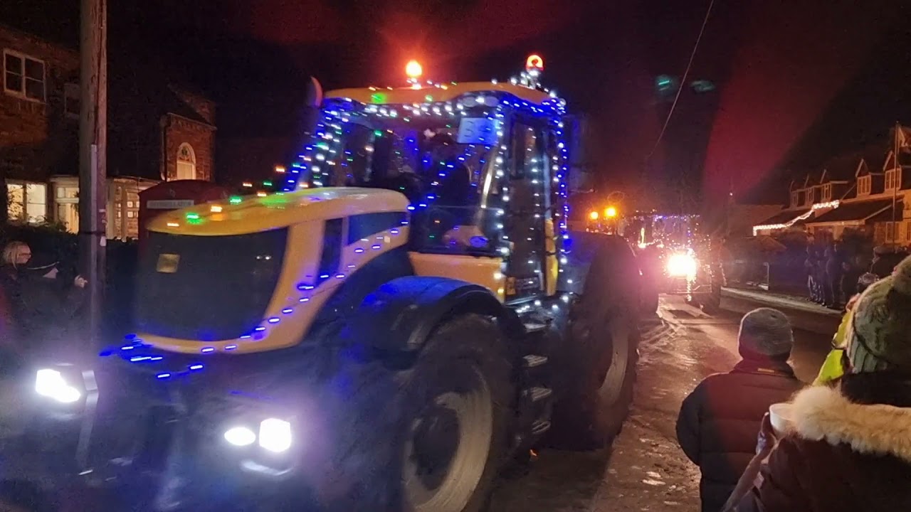 Charity Christmas tractor run 2021 YouTube