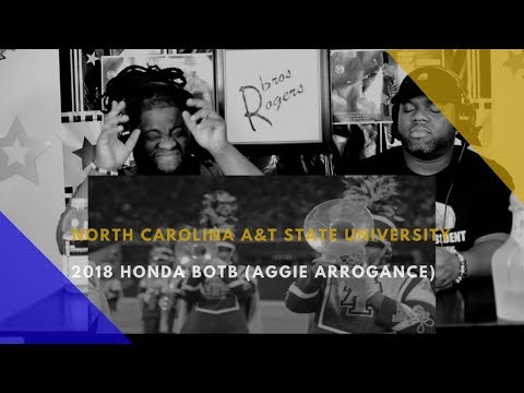 Rogersbros Reacts to North Carolina A&T State University ' 2018 Honda BOTB (Aggie Arrogance)'
