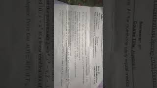 past paper for algebra -|| 2025 #mathematics #bsmath #fypシ゚viral #foryou #viralshorts