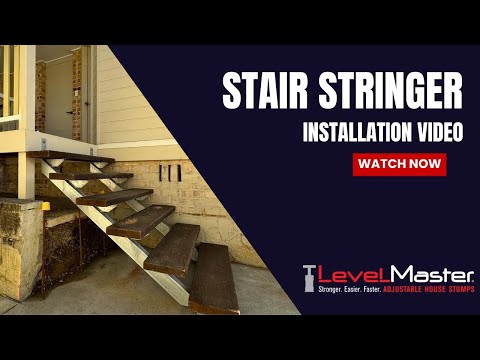 How to Install Steel Stair Stringers