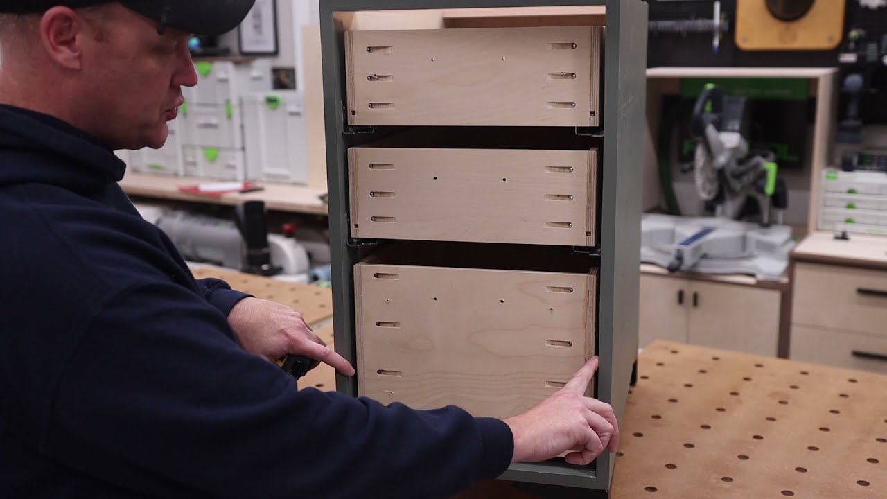 When are cabinet drawers not just drawers?