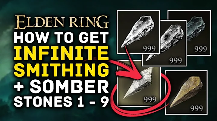 Elden Ring | How to Get INFINITE Smithing & Somber...