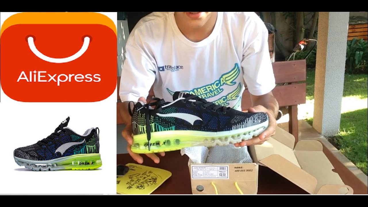 Unboxing Onemix Running Zapatillas aliexpress