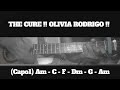 THE CURE !! OLIVIA RODRIGO !! HOW TO PLAY CHORDS TUTORIAL GUITAR