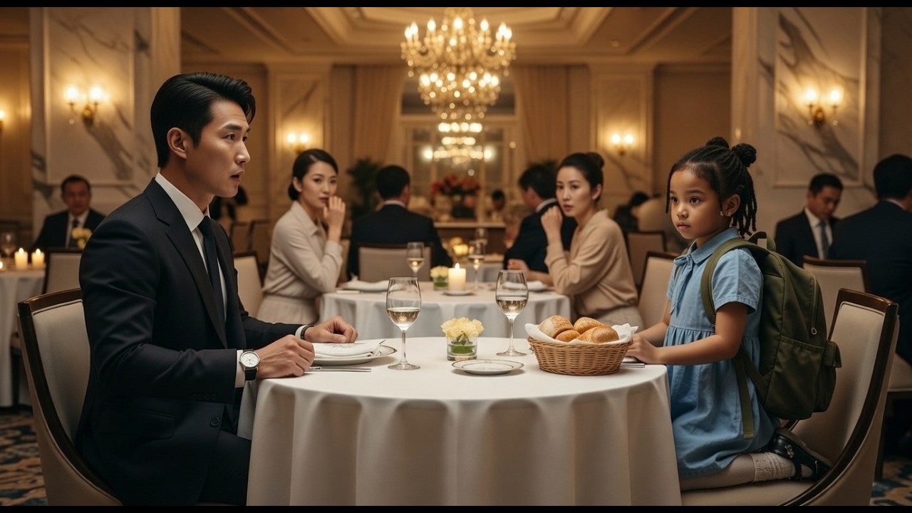 Little Girl Walked Into Blind Date: “Mama Can't Come,She Sent Me” Korean CEO Couldn't Speak