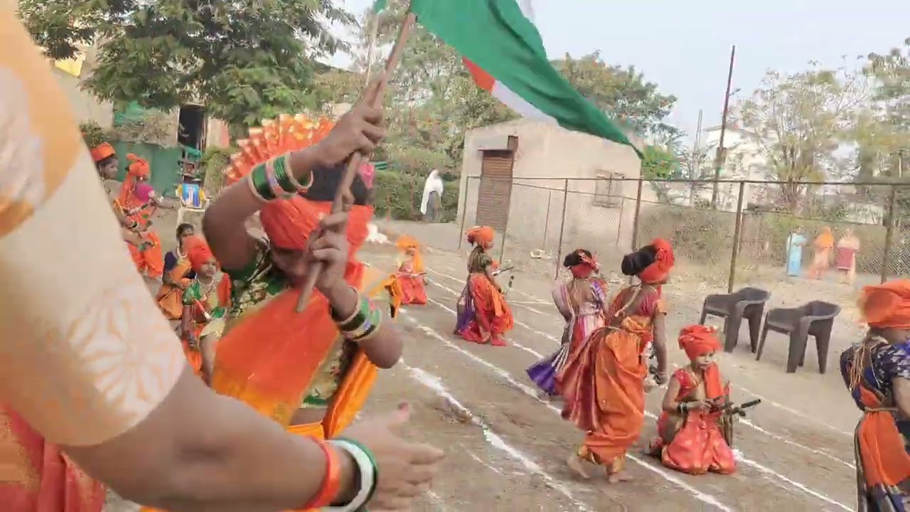 Lezim dance performance for independence day 