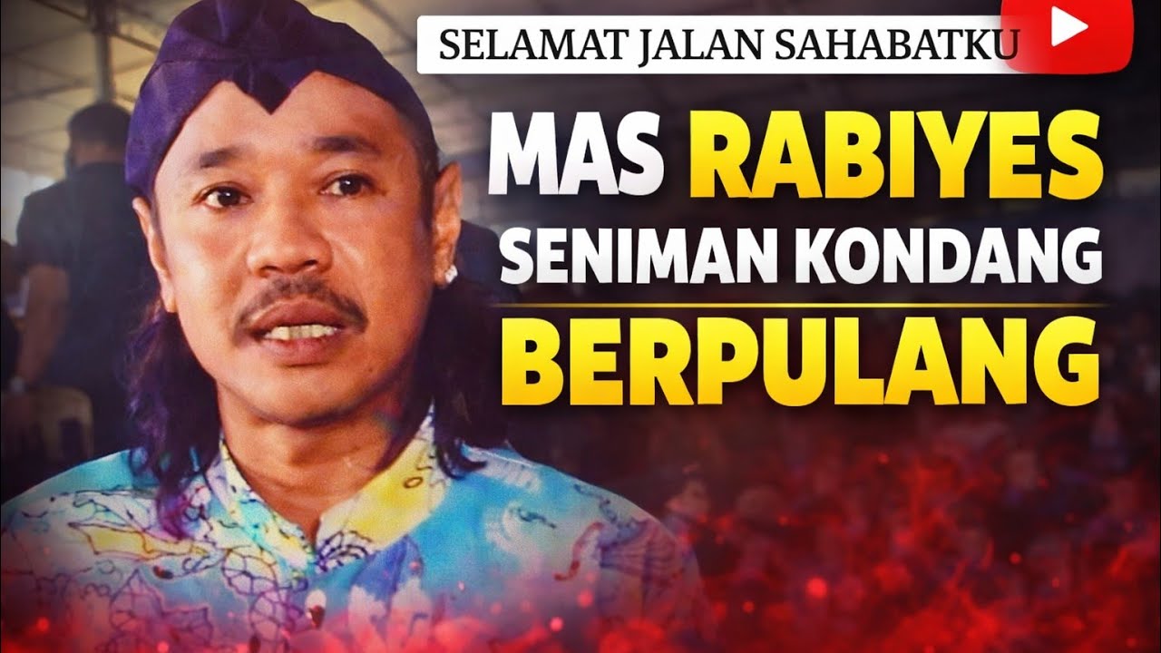 Bp Bambang Rabiyes Tutup usia, Yogyakarta berduka tokoh seni dan Budaya telah tiada