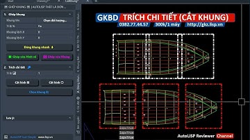 Lisp trích chi tiết nhiều khung có sẵn | AutoLISP Just Simple