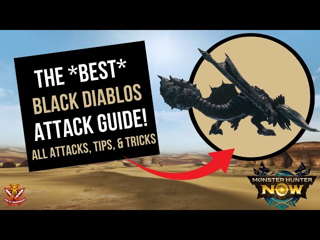 Monster Hunter Now Black Diablos Guide: How to Defeat Them