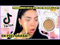 TIKTOK ME HIZO COMPRAR ESTA BASE DE MAQUILLAJE  KVD GOOD APPLE VS PIEL GRASA! ♥BeautybyNena