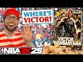 Trying to Find VICTOR WEMBANYAMA on NBA 2K25
