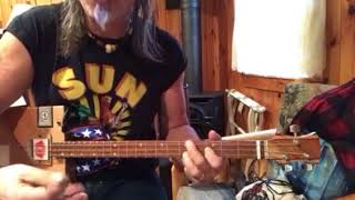 Sunshine Of Your Love Classic Cream Eric Clapton Lesson On Your 3 String Cigar Box Guitar