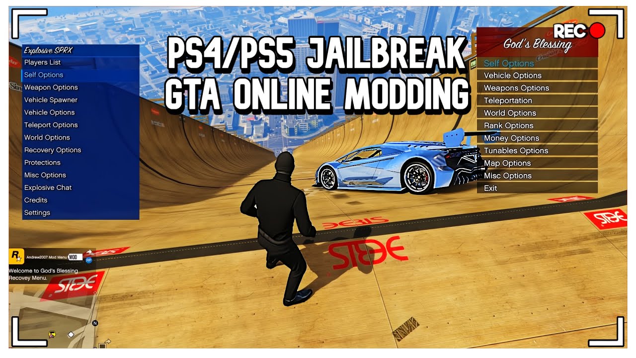プレステ4 GTA5 COD PS4/PS5 Jailbreak - GTA Online Modding PS4 Update 1.53 (GTA Online