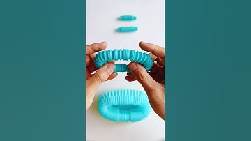 Creating Style Crunchy POPA-ASMR #diy #satisfyingvideos #relaxing #oddasmr #insideout #poptubesounds