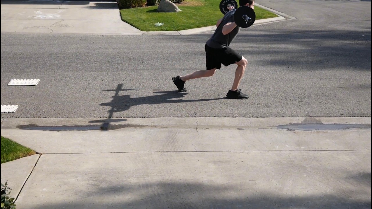 LEG WORKOUT Home Gym Squat, Walking Lunges, Deadlift, Hip Bridge