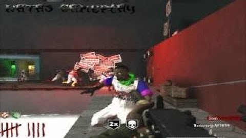 Call of Duty World at War gameplay de Nazi Zombie Acme Laboraties