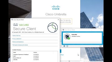 Cisco Secure Client - Umbrella module installation #cisco #cloudsecurity  #dns #swg
