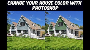 change your house color with photoshop
