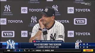 Boone breaks down 4-1 loss to Cubs