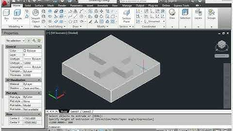 #AutoCAD 3D Interference command utilisation#Interference in AutoCAD 3D for preparation in AutoCAD#
