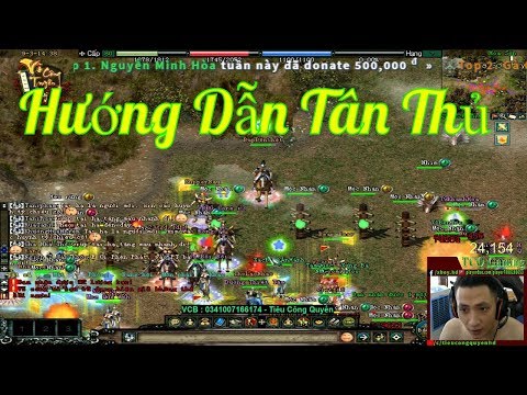 Võ Lâm 1 - Hướng dẫn Tân Thủ Gia Nhập Sever Up Thẳng Cấp 80 Và Nhận Kỹ Năng - TCQGaming