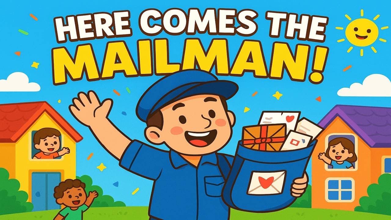 Вот Почтальон! 📬🎶 Весёлая Детская Песня