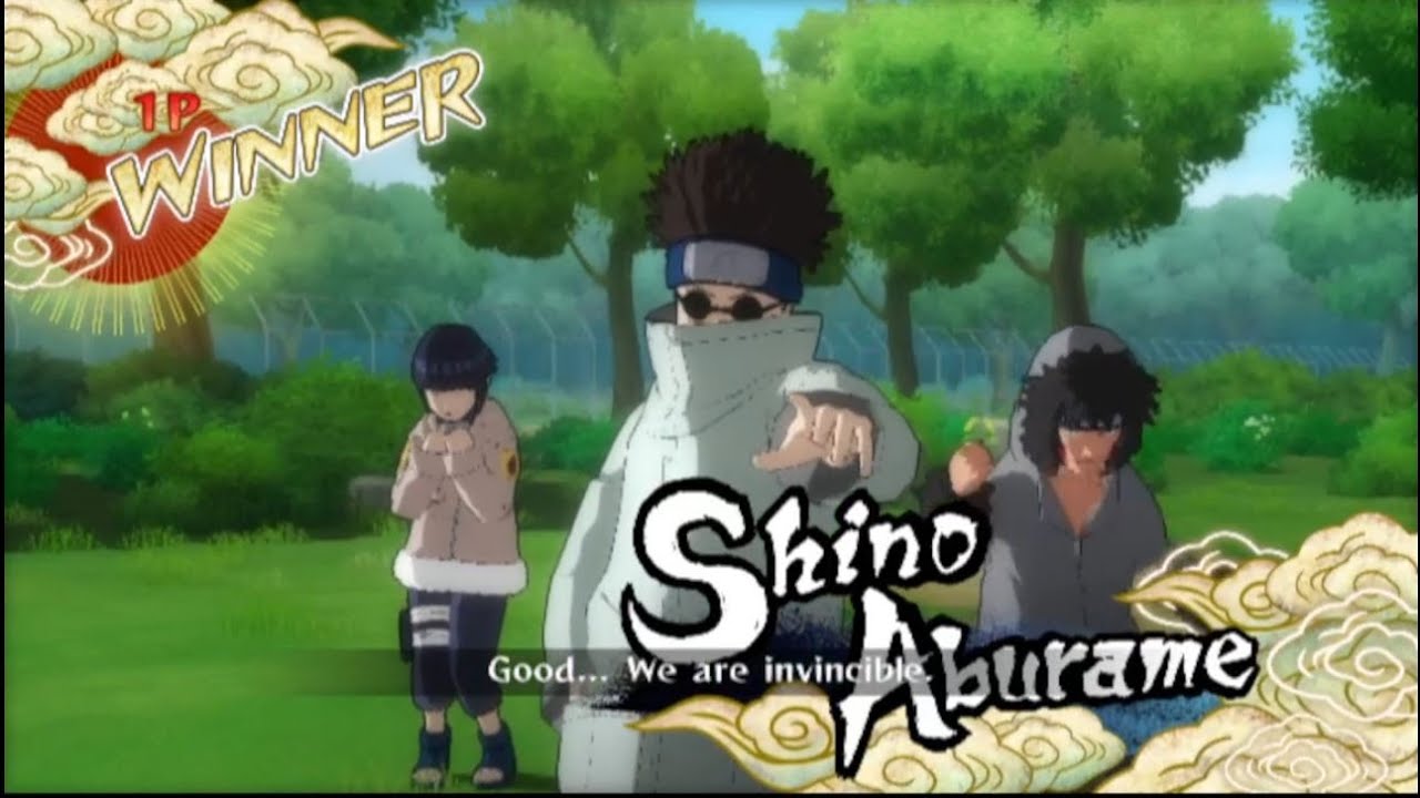 NARUTO Ultimate Ninja STORM. Shino vs Shikamaru [油女シノVS奈良 シカマル] - YouTube