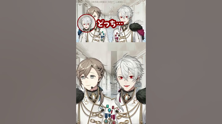 【ChroNoiR】新衣装お披露目にておそろいの髪型を見せつけるくろのわ【にじさんじ/叶/葛葉】#shorts