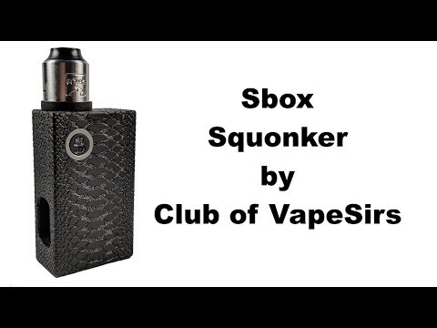 Sbox Squonker by Club of VapeSirs