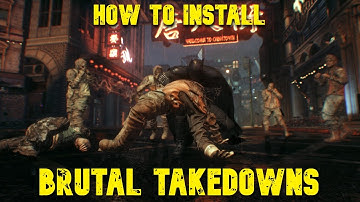 How to install the BRUTAL MOVESET MOD for Batman Arkham Knight
