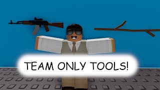 How To Have Team Only Tools Roblox Studio Youtube - roblox team only weapons don't work